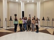 в одном из выставочных залов Краеведческого музея