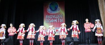 Ансамбль "Колорит" на сцене