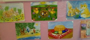 Работы учащихся начальных классов